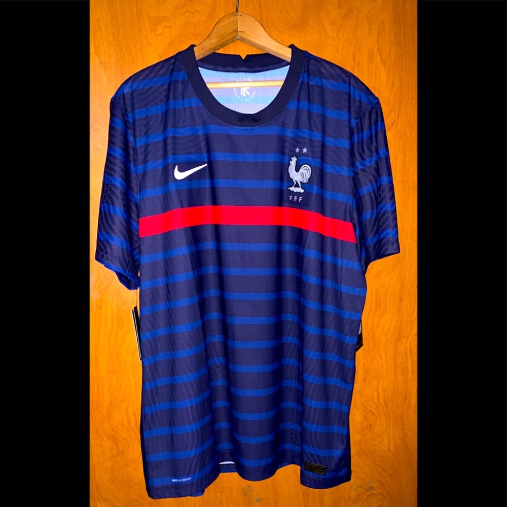 Authentic Nike Vapor knit France National Team Jersey